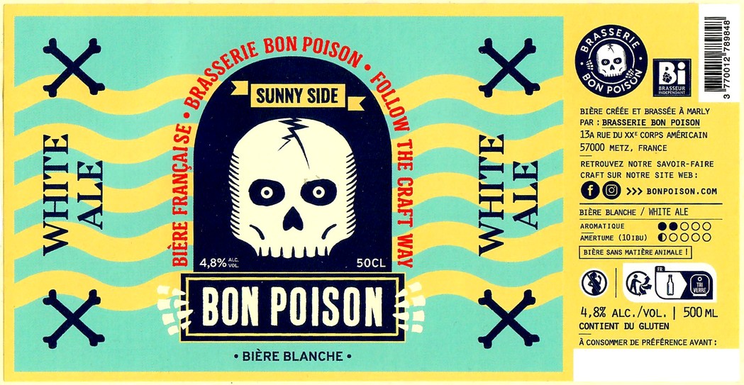 Etiquette BRASSERIE BON POISON 88