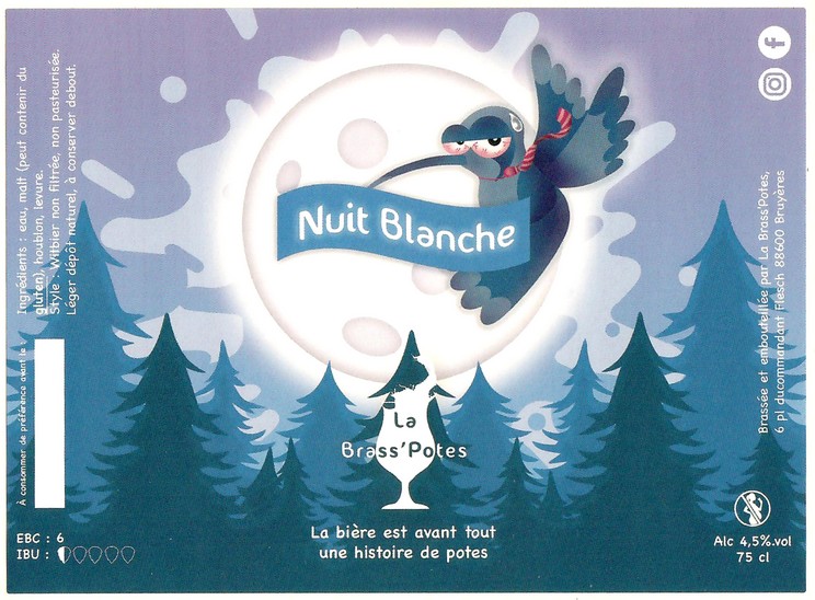 Etiquette BRASSERIE BRASS'POTES 04