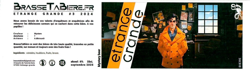 Etiquette BRASSERIE BRASSE TA BIERE 31