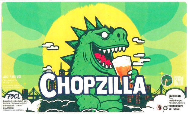 Etiquette BRASSERIE BREWBLOCK 01