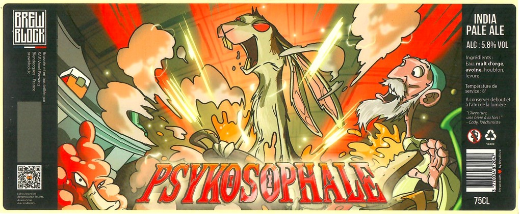 Etiquette BRASSERIE BREWBLOCK 03