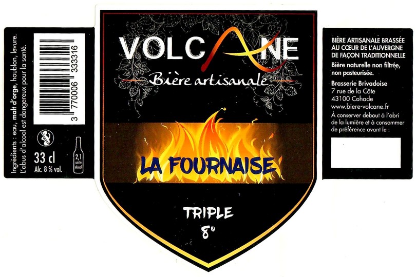 Etiquette BRASSERIE BRIVADOISE 10