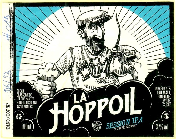 Etiquette BRASSERIE BUBAR 01