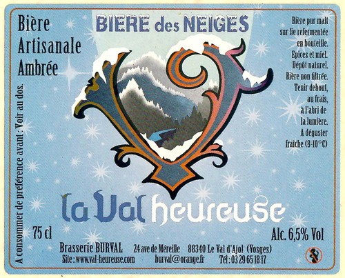 Etiquette BRASSERIE BURVAL 03