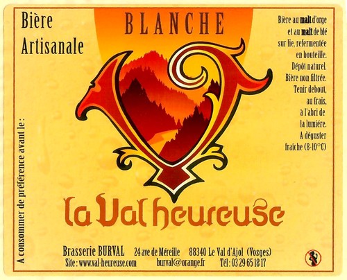 Etiquette BRASSERIE BURVAL 19