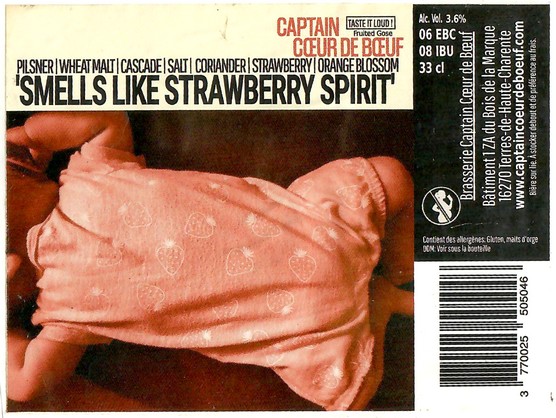 Etiquette BRASSERIE COEUR DE BOEUF 01