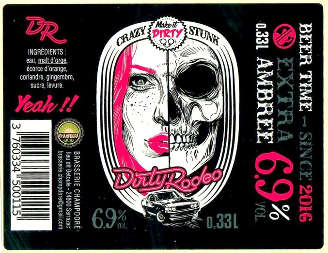 Etiquette BRASSERIE CHAMPDORE 14