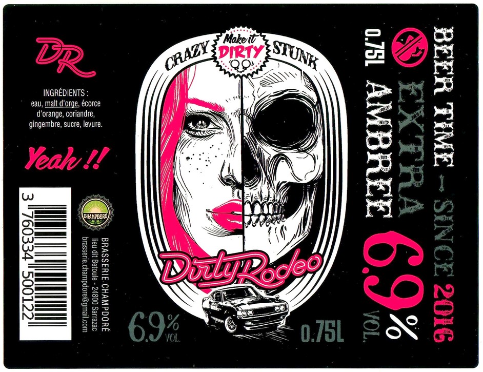 Etiquette BRASSERIE CHAMPDORE 24