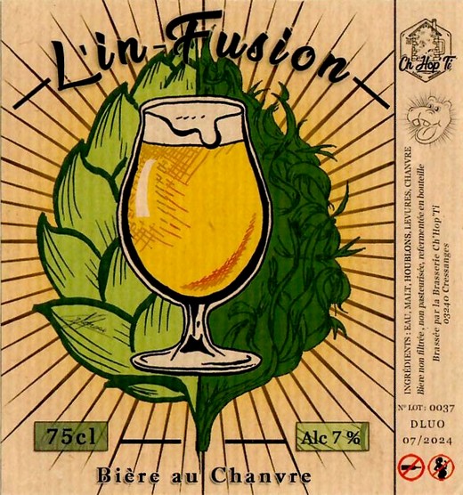 Etiquette BRASSERIE CHHOPTI 10