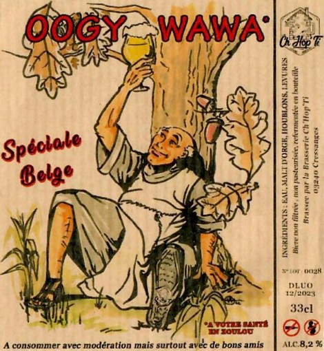 Etiquette BRASSERIE CHHOPTI 33