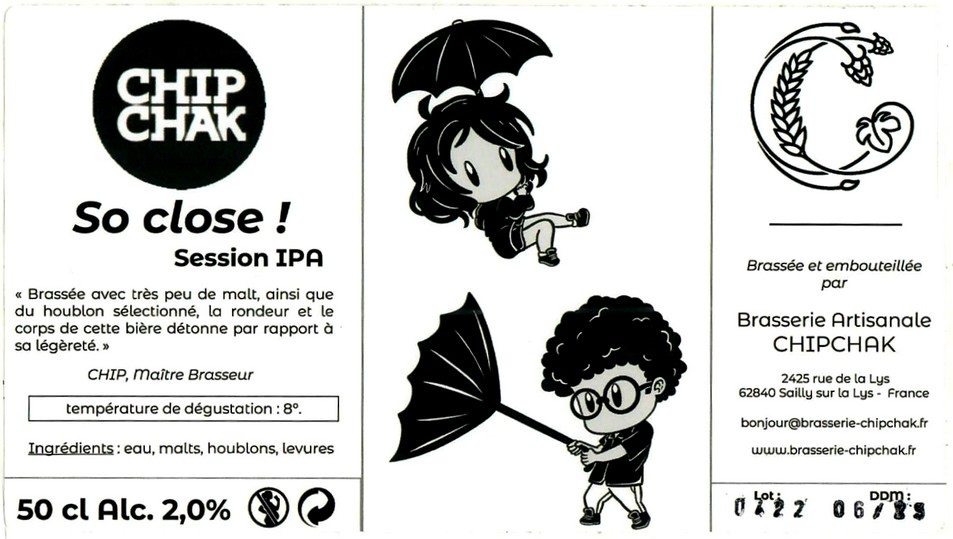 Etiquette BRASSERIE CHIPCHAK 09