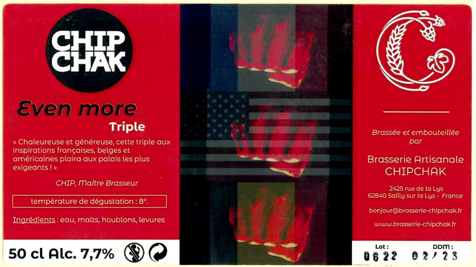 Etiquette BRASSERIE CHIPCHAK 13