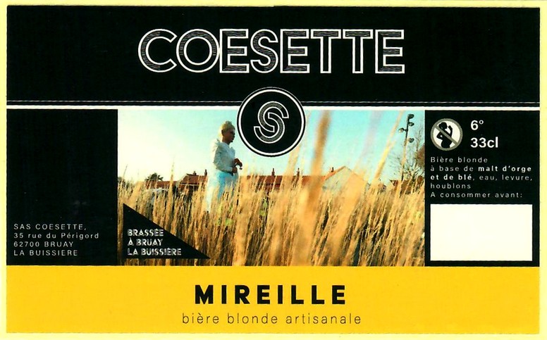 Etiquette BRASSERIE COESETTE 05