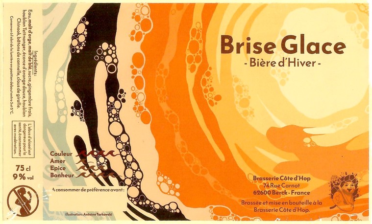 Etiquette BRASSERIE COTE D'HOP 06