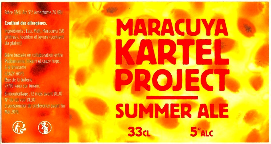 Etiquette BRASSERIE CRAZY HOPS 03