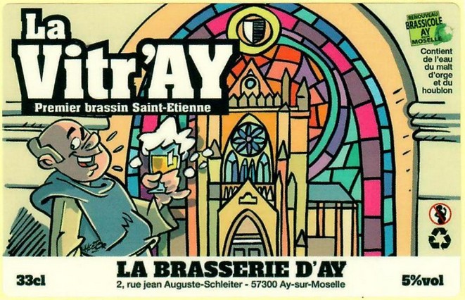 Etiquette BRASSERIE D'AY 38