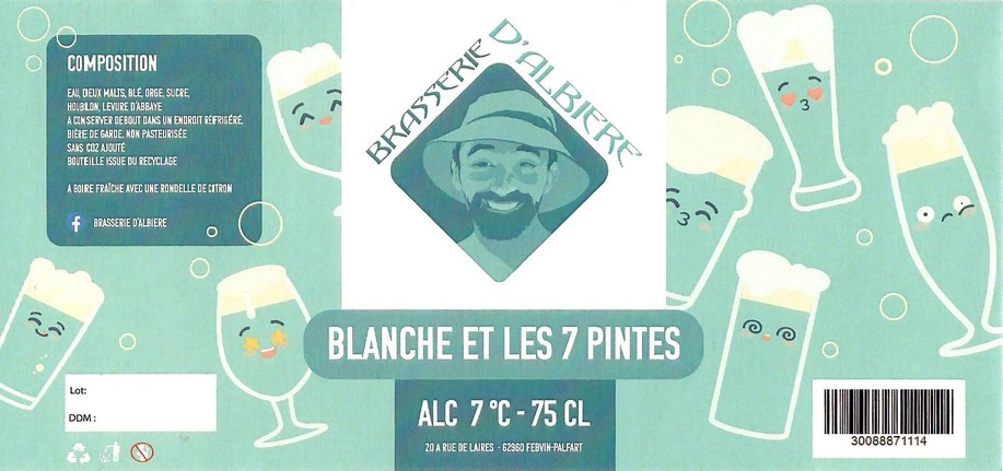 Etiquette BRASSERIE D'ALBIERE 04