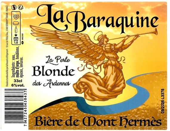 Etiquette BRASSERIE D'ORGEMONT 98