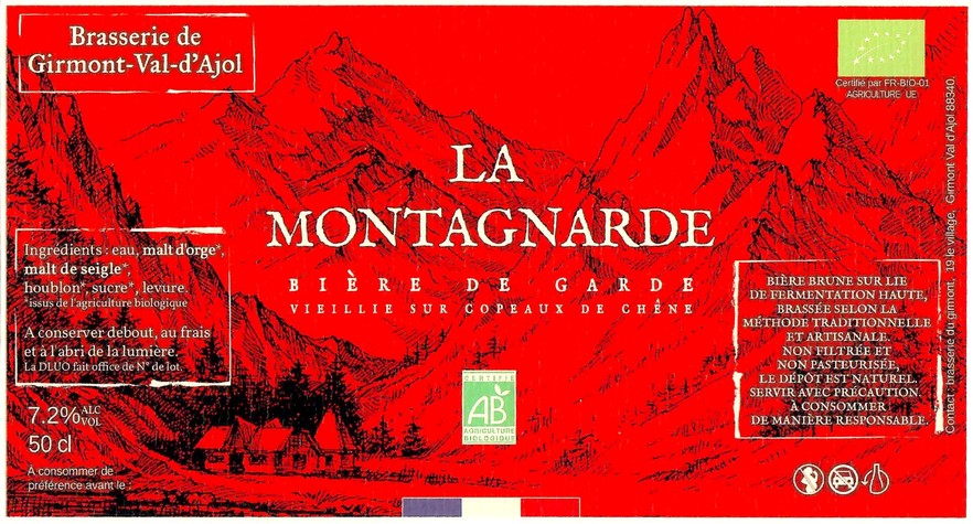 Etiquette BRASSERIE DE GIRMONT 05