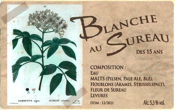 Etiquette BRASSERIE L'ABREUVOIR 51