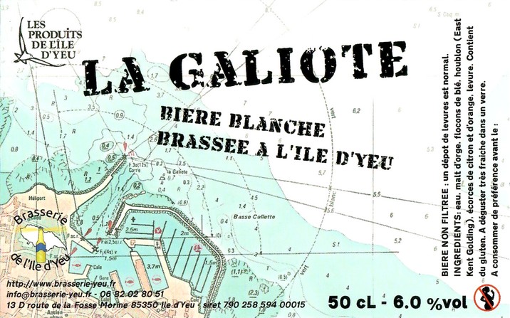 Etiquette BRASSERIE DE L'ILE D'YEU 02