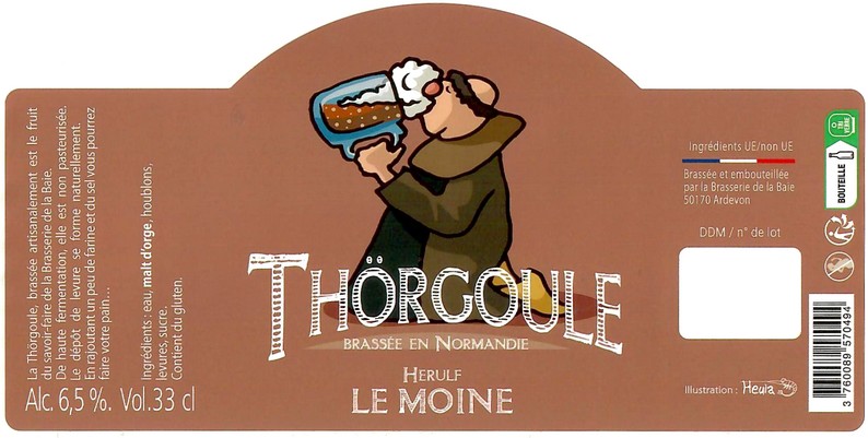 Etiquette BRASSERIE DE LA BAIE 52