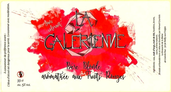 Etiquette BRASSERIE DE LA BLAISE 09