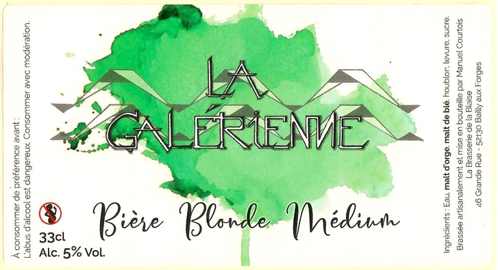 Etiquette BRASSERIE DE LA BLAISE 11