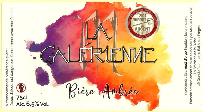 Etiquette BRASSERIE DE LA BLAISE 14