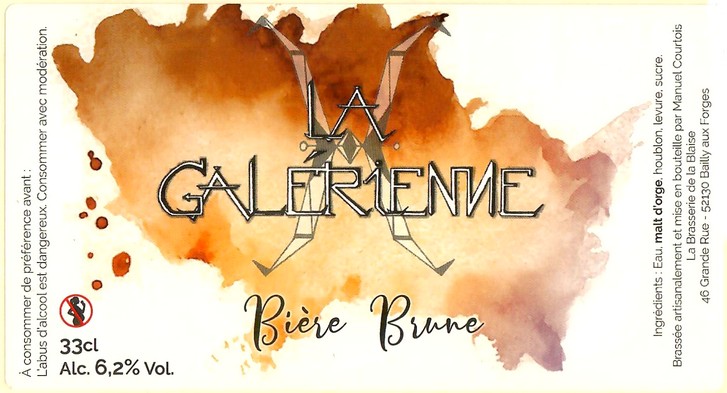 Etiquette BRASSERIE DE LA BLAISE 19