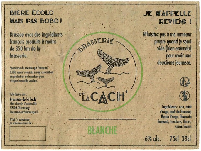 Etiquette BRASSERIE DE LA CACH 03