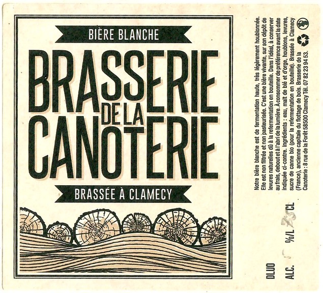 Etiquette BRASSERIE DE LA CANOTERIE 12