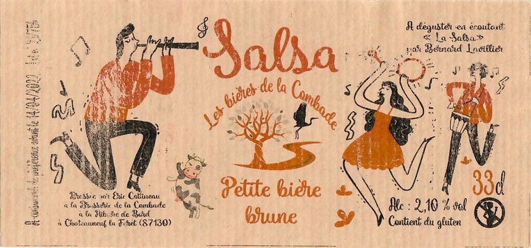 Etiquette BRASSERIE DE LA COMBADE 04
