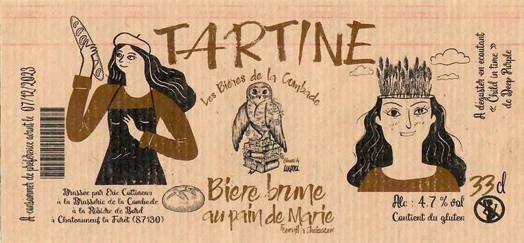 Etiquette BRASSERIE DE LA COMBADE 07