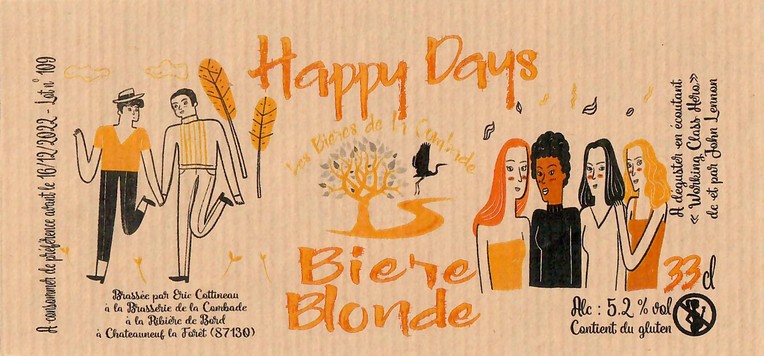 Etiquette BRASSERIE DE LA COMBADE 13