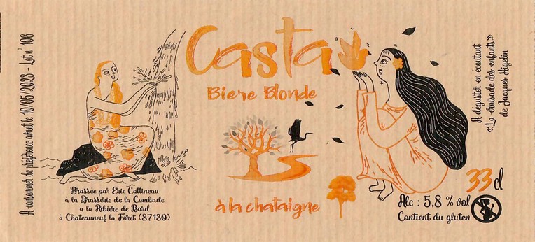 Etiquette BRASSERIE DE LA COMBADE 16