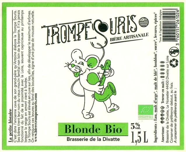 Etiquette BRASSERIE DE LA DIVATTE 99