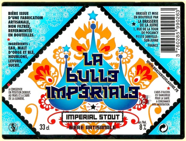 Etiquette BRASSERIE DE LA JUINE 17