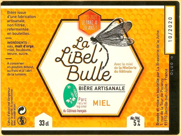 Etiquette BRASSERIE DE LA JUINE 47