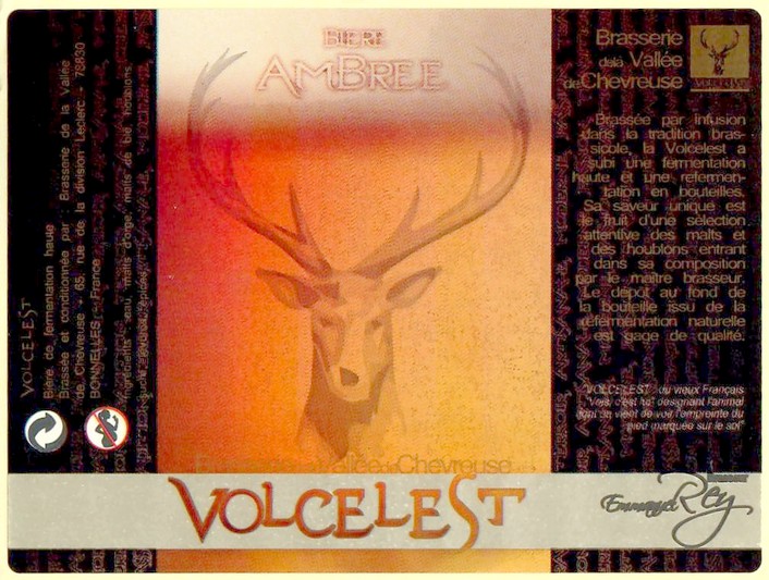 Etiquette BRASSERIE DE LA VALLEE DE CHEVREUSE 01 Etiquette BRASSERIE DE LA VALLEE DE CHEVREUSE 01