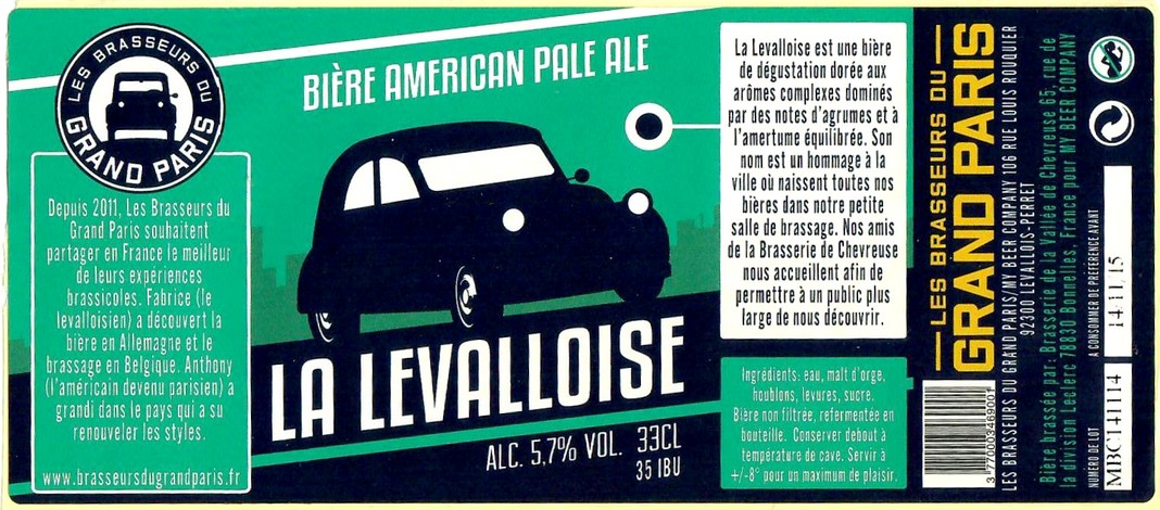 Etiquette BRASSERIE DE LA VALLEE DE CHEVREUSE 10 Etiquette BRASSERIE DE LA VALLEE DE CHEVREUSE 10