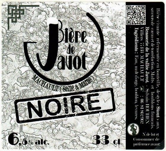 Etiquette BRASSERIE DE LA VALLEE JAVOT 11