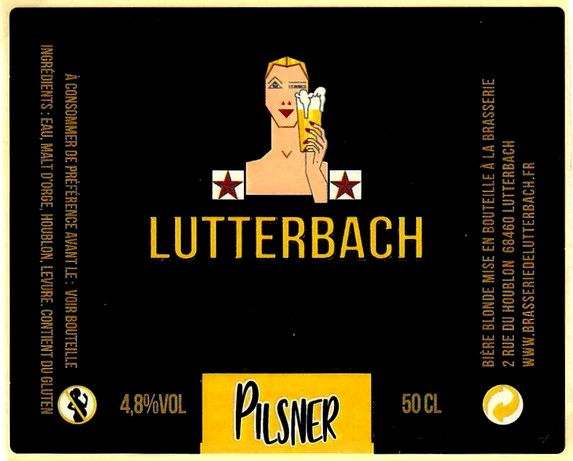 etiquette BRASSERIE DE LUTTERBACH 01