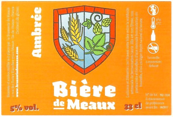 Etiquette BRASSERIE DE MEAUX 04