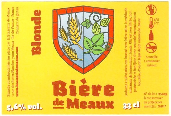 Etiquette BRASSERIE DE MEAUX 06