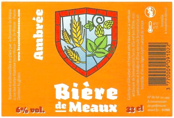 Etiquette BRASSERIE DE MEAUX 13