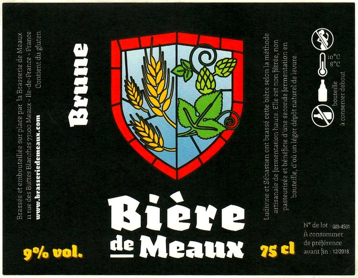 Etiquette BRASSERIE DE MEAUX 15
