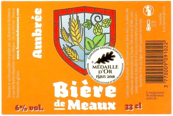 Etiquette BRASSERIE DE MEAUX 29
