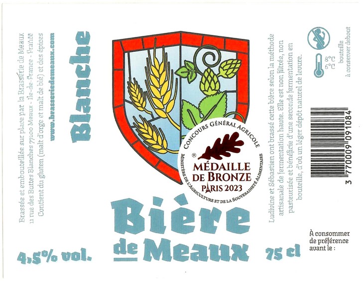 Etiquette BRASSERIE DE MEAUX 42
