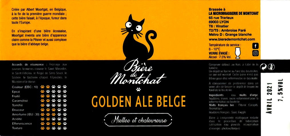 etiquette BRASSERIE DE MONTCHAT 05